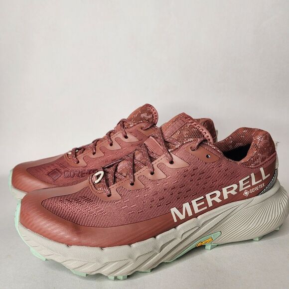Merrell Agility Peak 5 Gore Tex Trail Running Shoes Waterproof Womens 8 Vibram - Picture 3 of 15